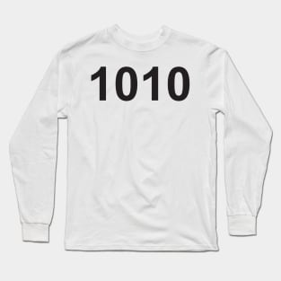 Angel number 1010 Long Sleeve T-Shirt